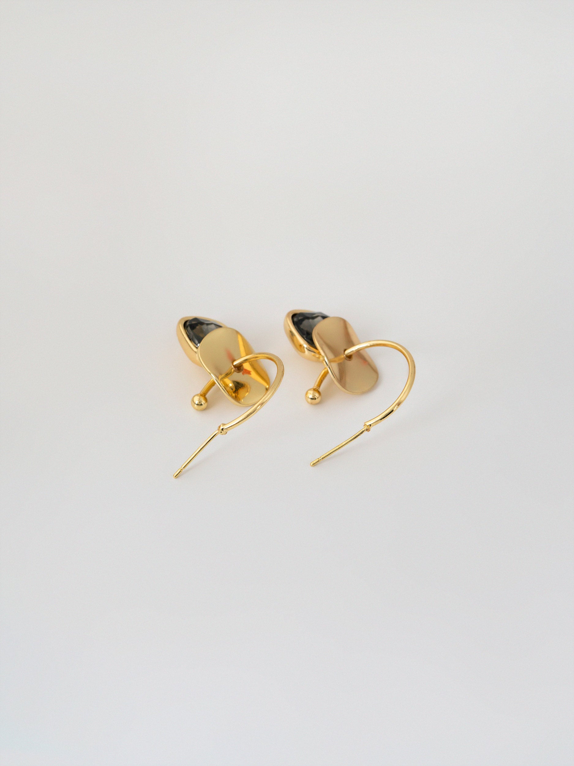 Noir Hoops