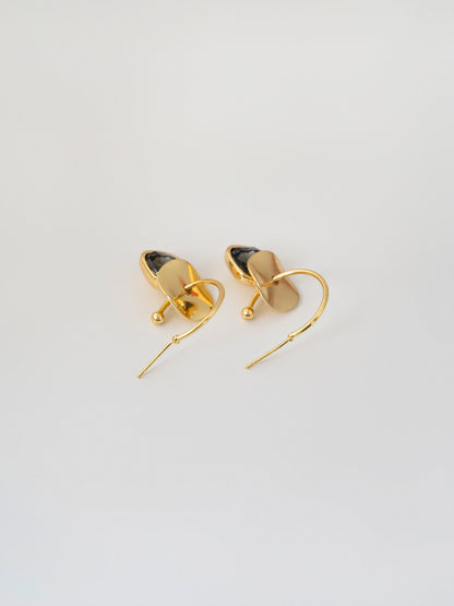 Noir Hoops