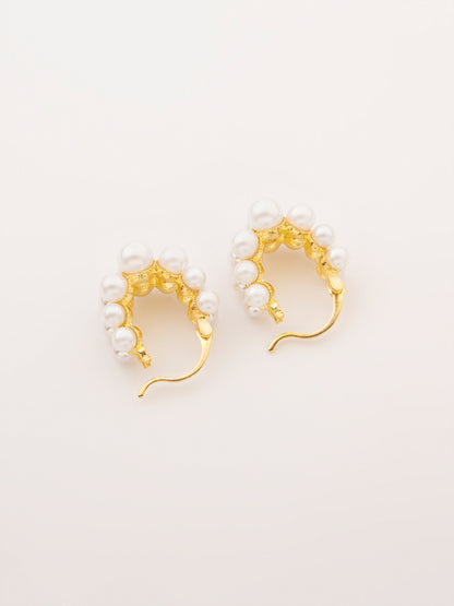 Pearl Hoops