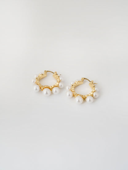 Pearl Hoops
