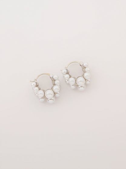 Pearl Hoops