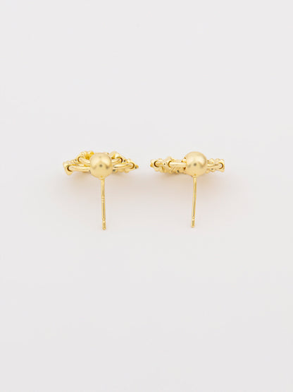 Beaded Hoops