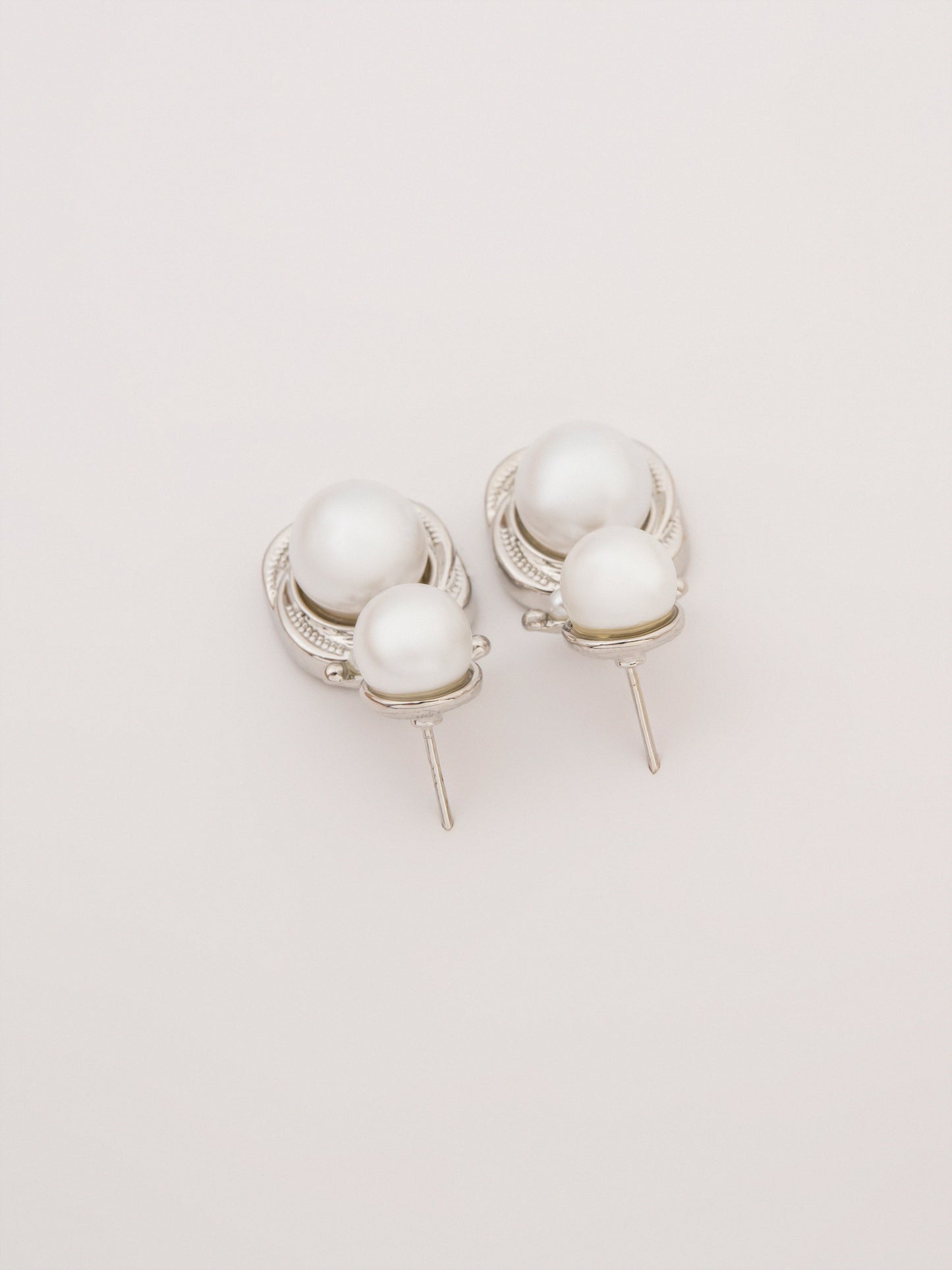 Dual Pearl Studs