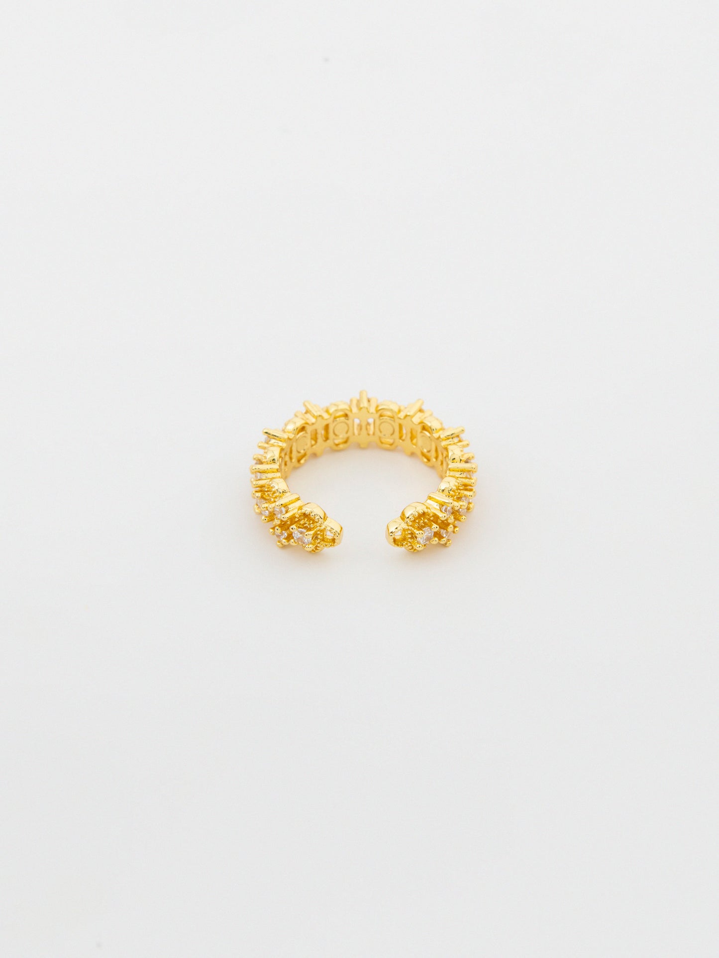 Open Crystal Ring