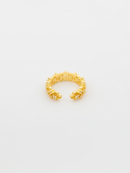 Open Crystal Ring