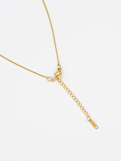 Oval Pendant Necklace