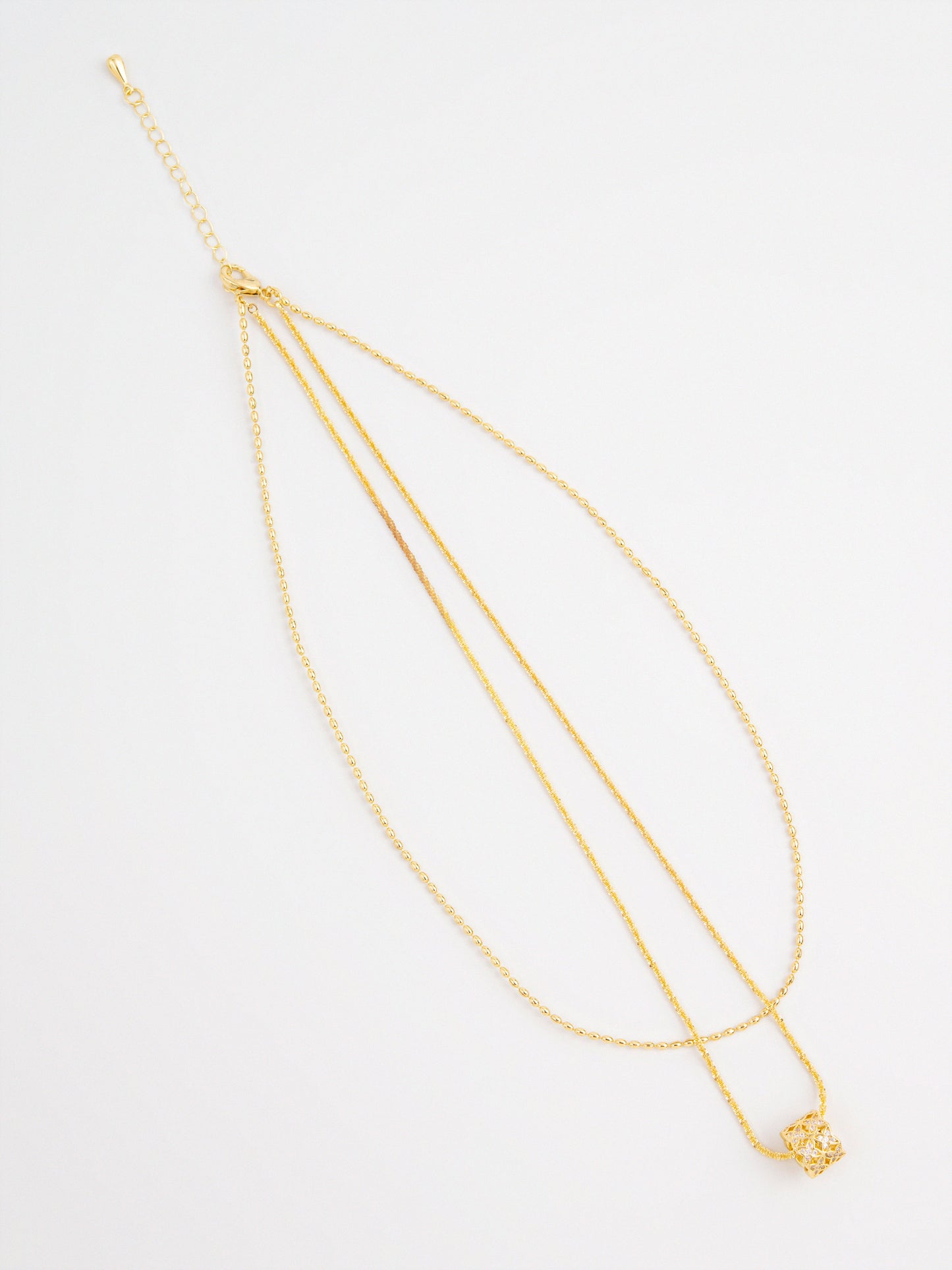 Crystal Drop Necklace