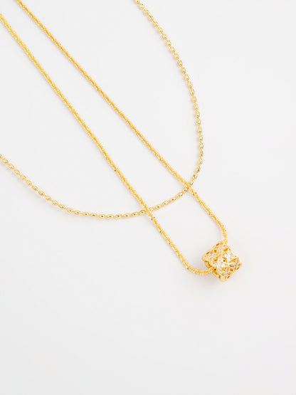 Crystal Drop Necklace