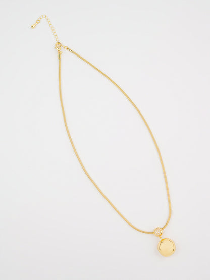 Coin Pendant Necklace