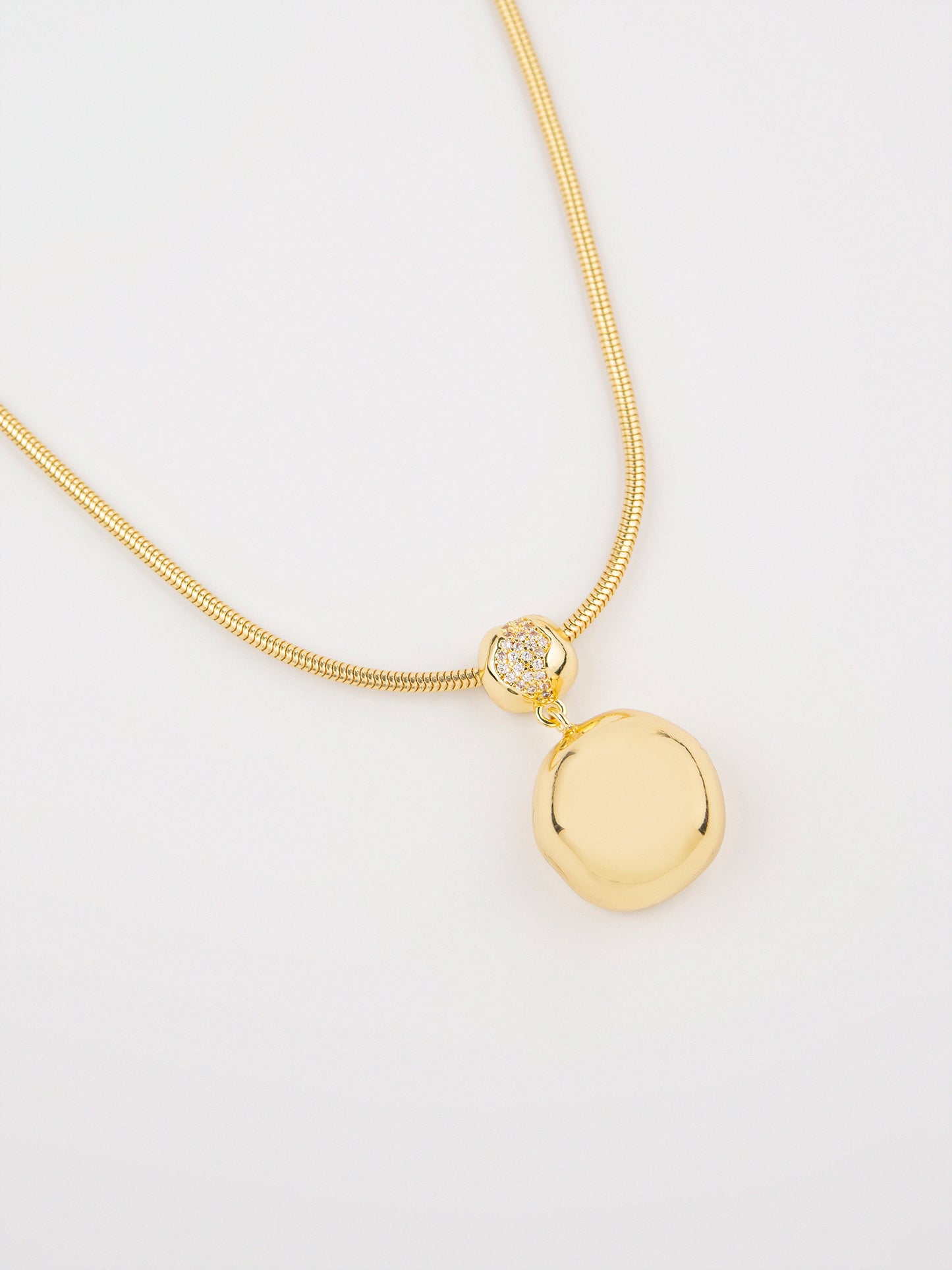Coin Pendant Necklace