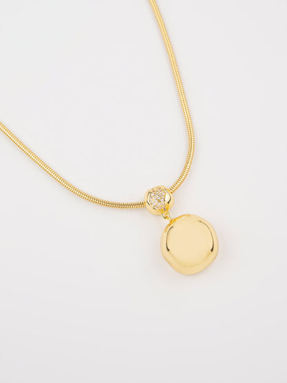 Coin Pendant Necklace