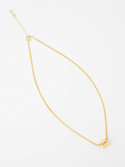 Hammered Bead Necklace