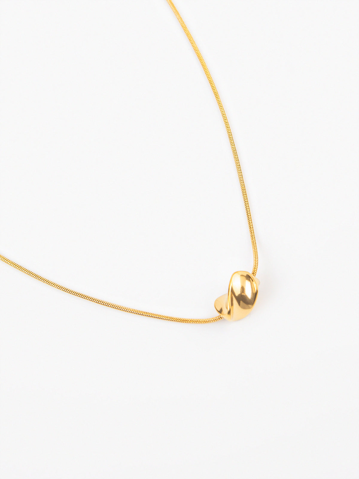 Twist Bead Necklace