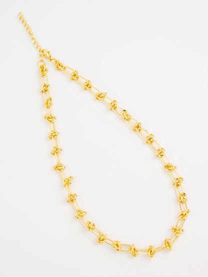 Knot Link Necklace