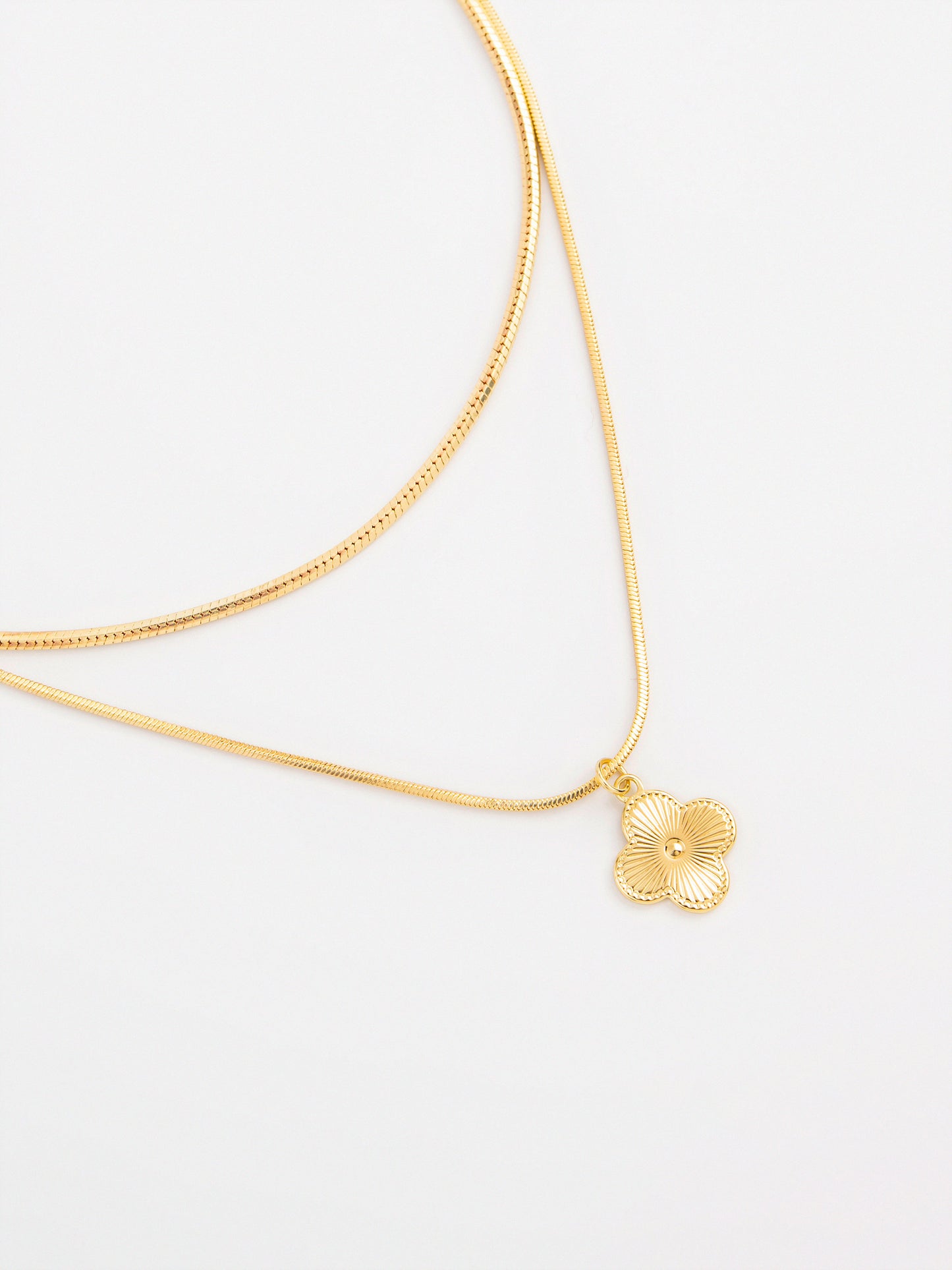 Floral Layered Necklace