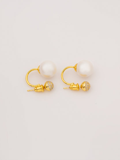 Pearl Hoops