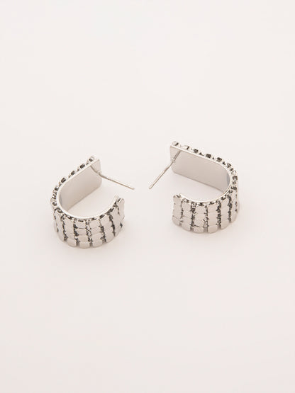 J-Hoops Earrings