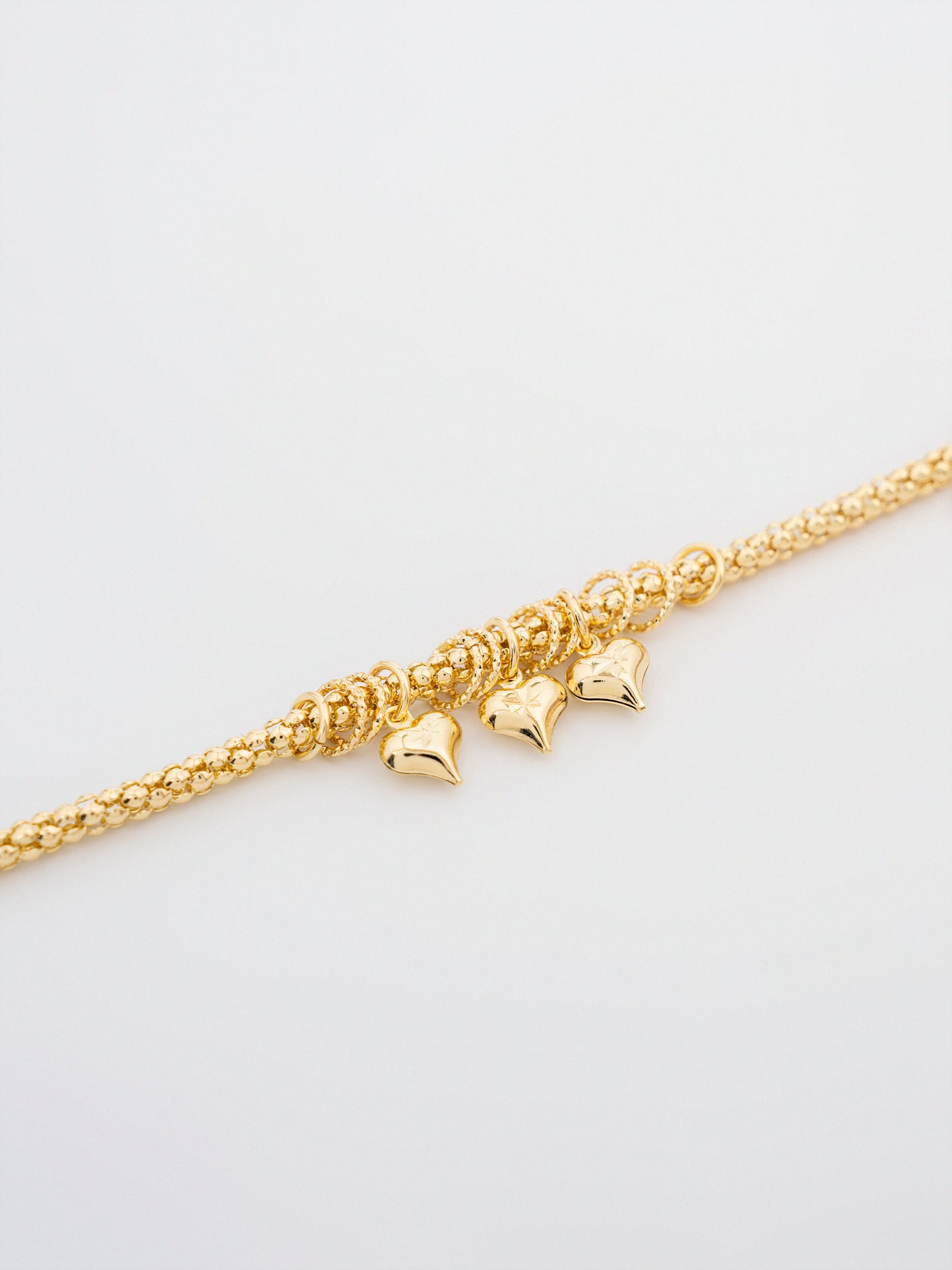 Heart Chain Bracelet
