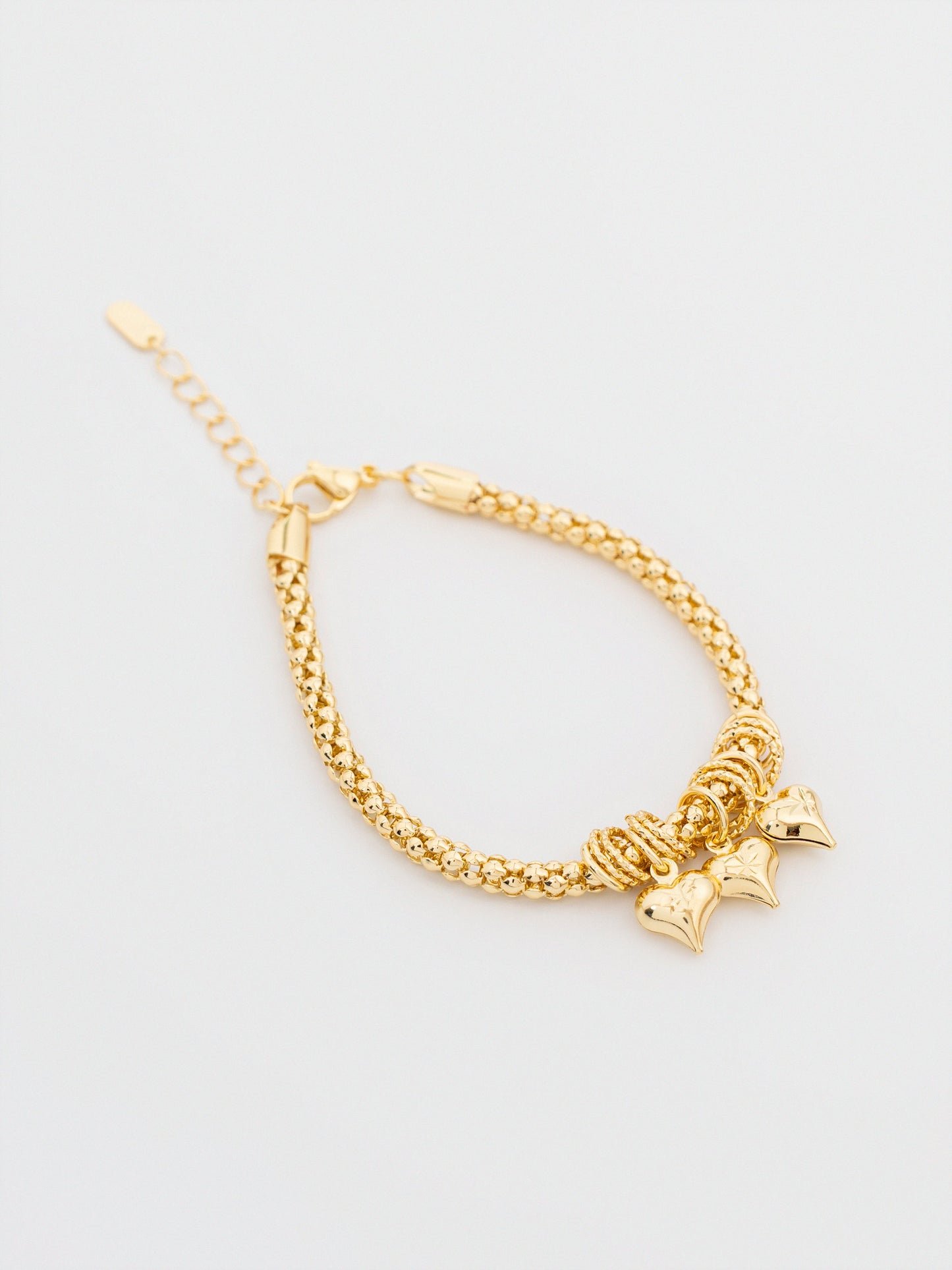 Heart Chain Bracelet