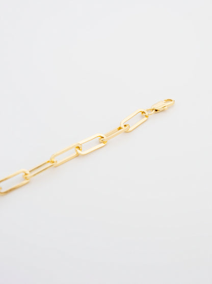Paperclip Chain Bracelet