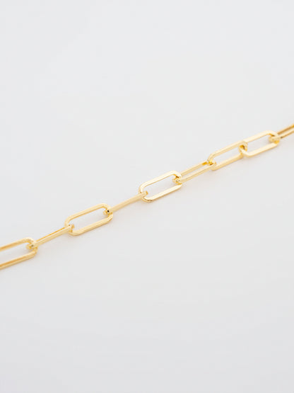 Paperclip Chain Bracelet