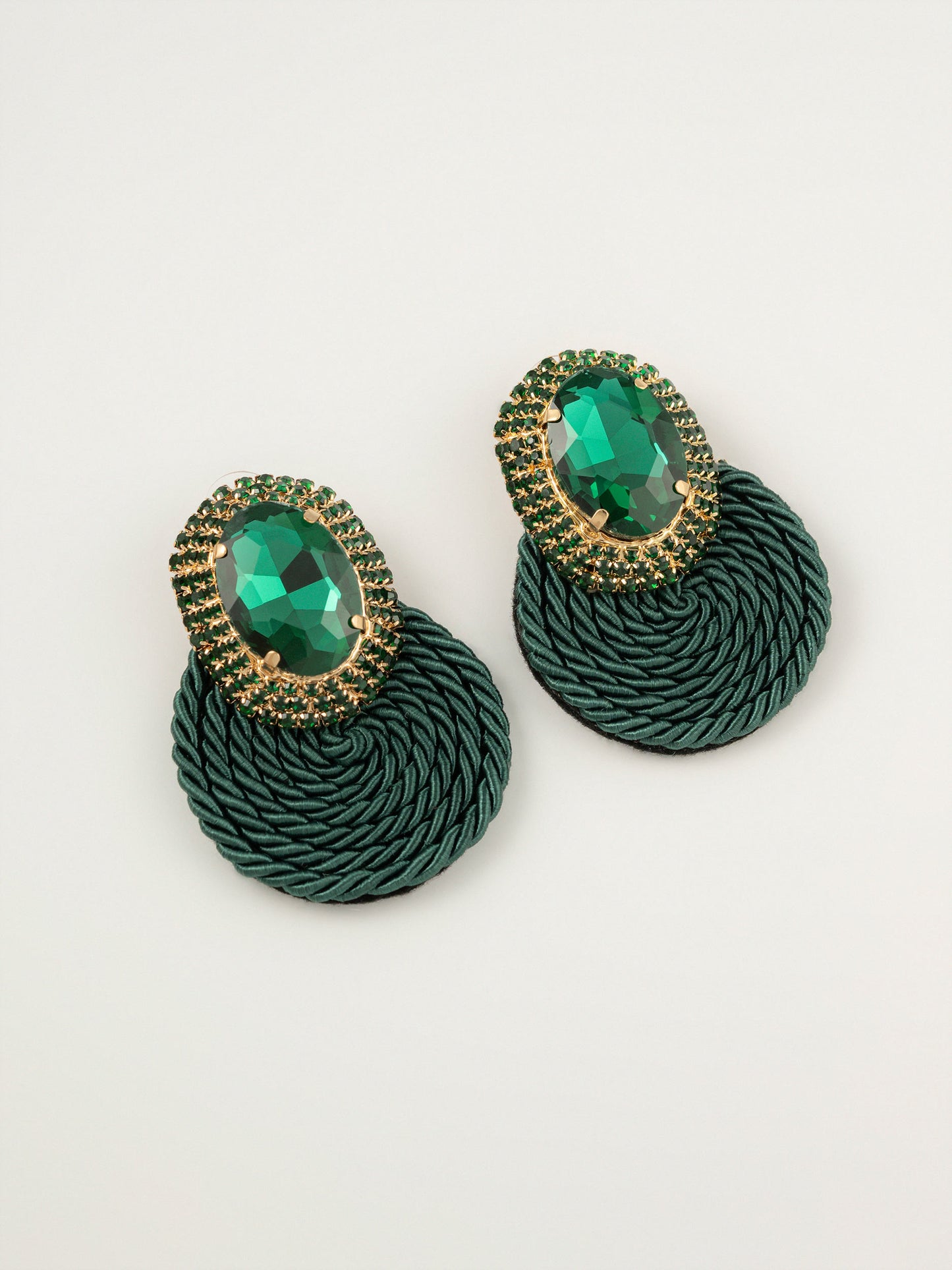 Crystal Rope Earrings