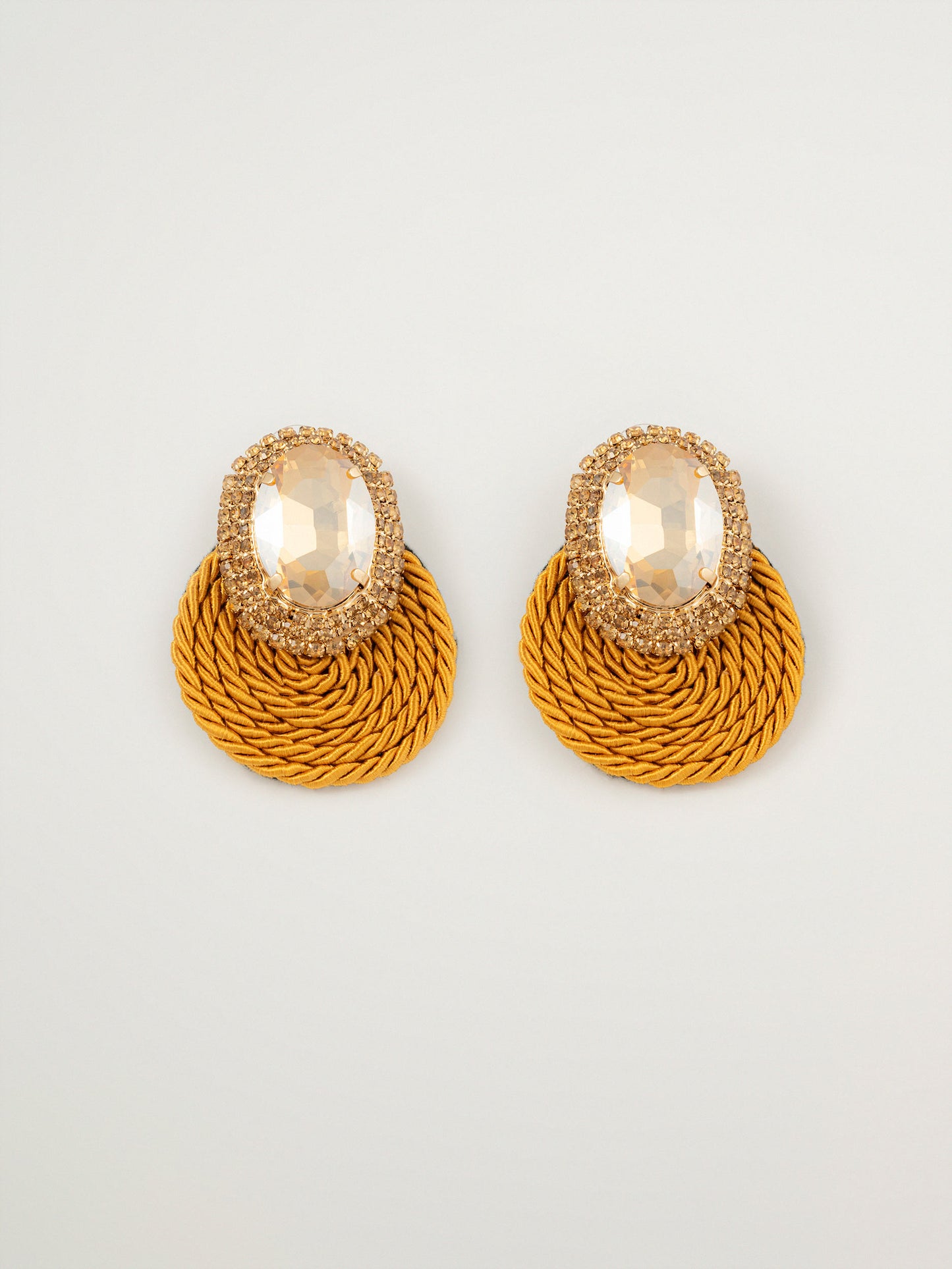 Crystal Rope Earrings