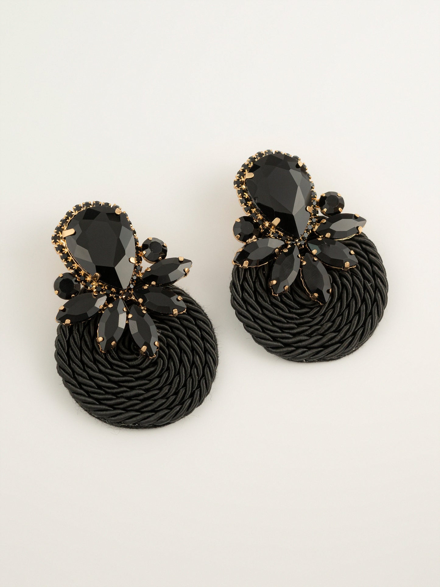 Crystal Rope Earrings