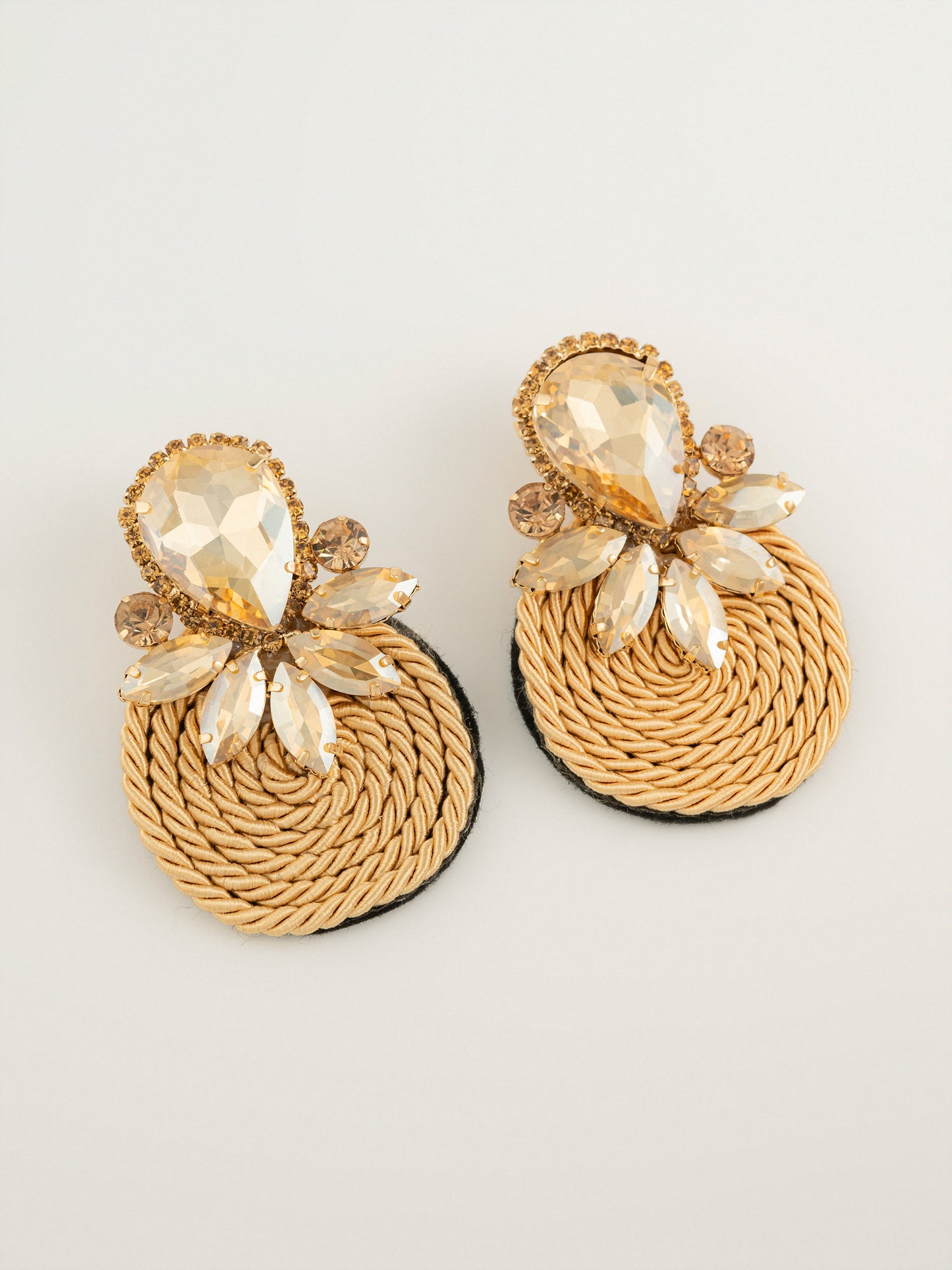 Crystal Rope Earrings