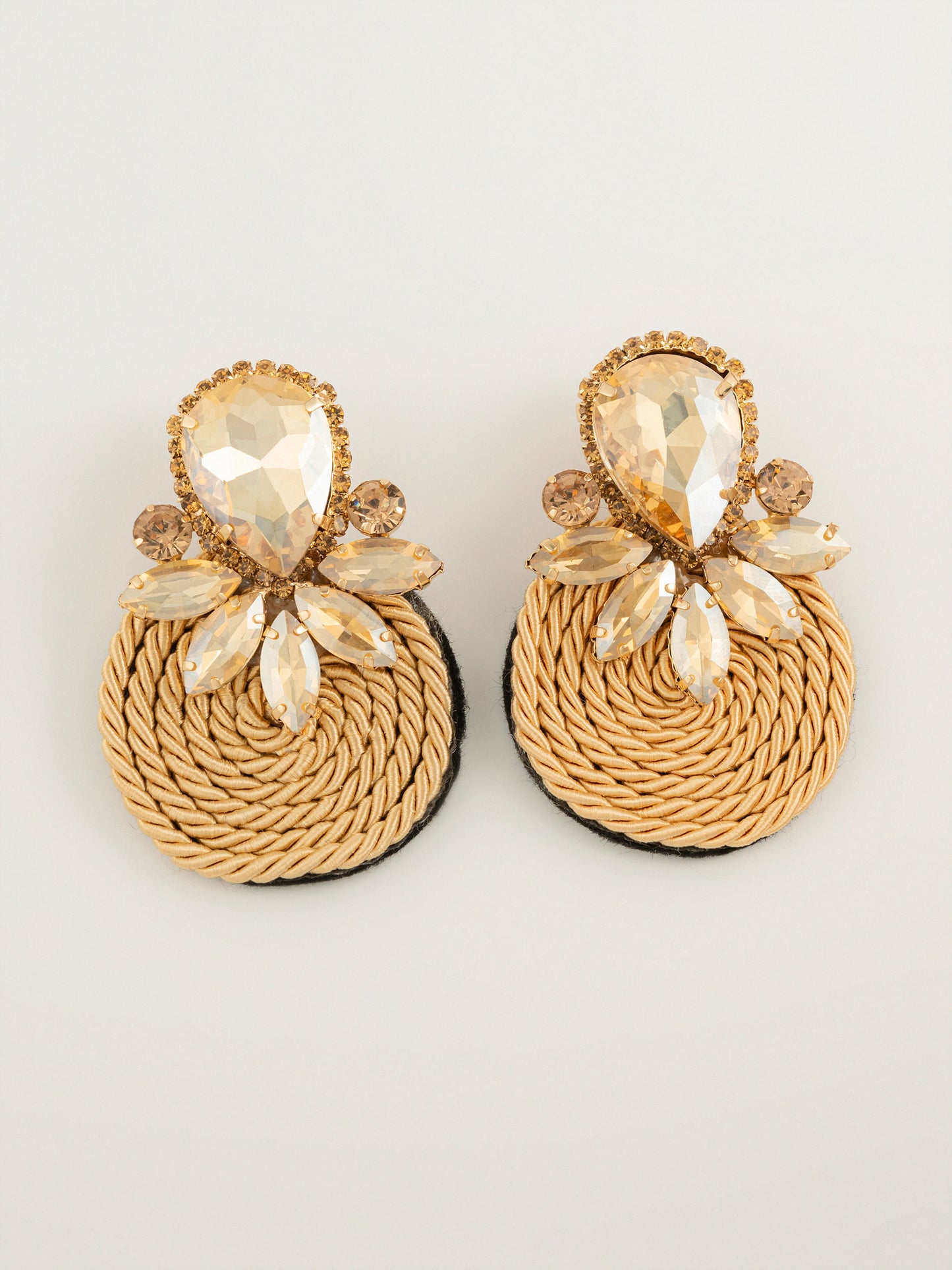 Crystal Rope Earrings