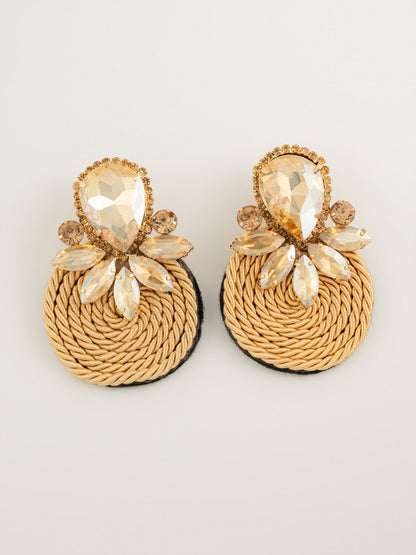 Crystal Rope Earrings