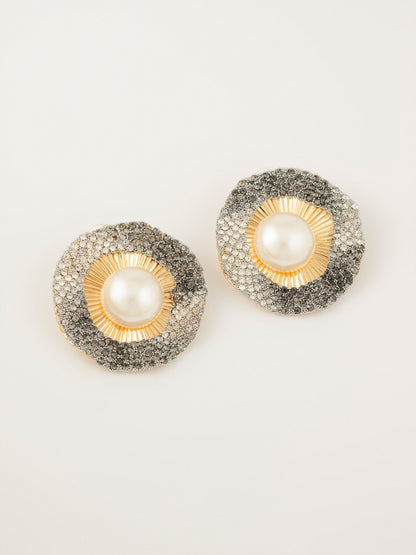 Pearl Stud Earrings