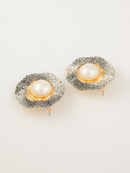 Pearl Stud Earrings