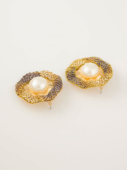 Pearl Stud Earrings
