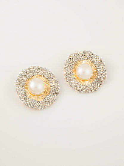 Pearl Stud Earrings