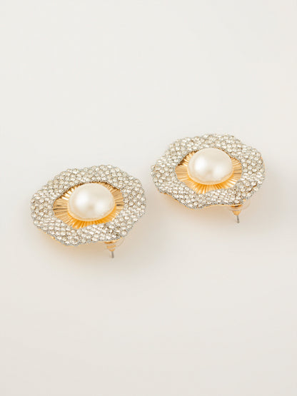 Pearl Stud Earrings