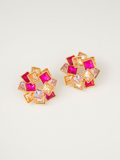 Floral Studs Earrings