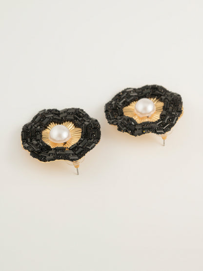 Pearl Halo Earrings