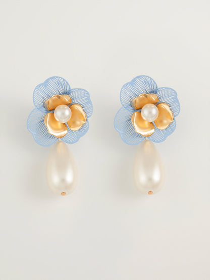 Floral Drop Earrings