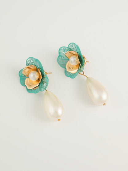 Floral Drop Earrings