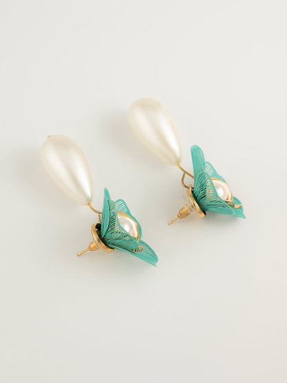 Floral Drop Earrings
