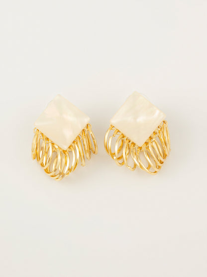 Shell Loop Earrings