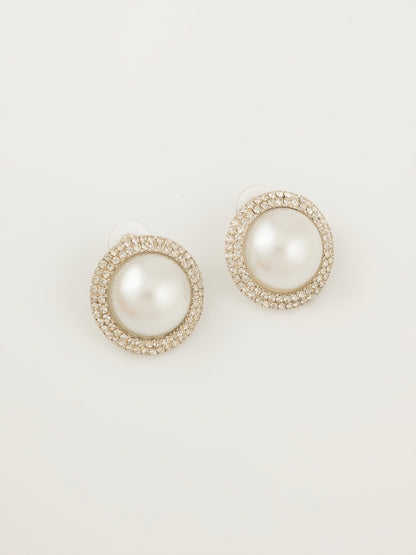Pearl Stud Earrings