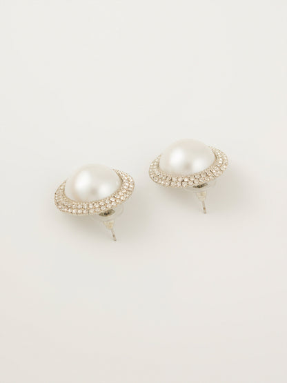 Pearl Stud Earrings