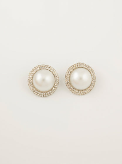 Pearl Stud Earrings