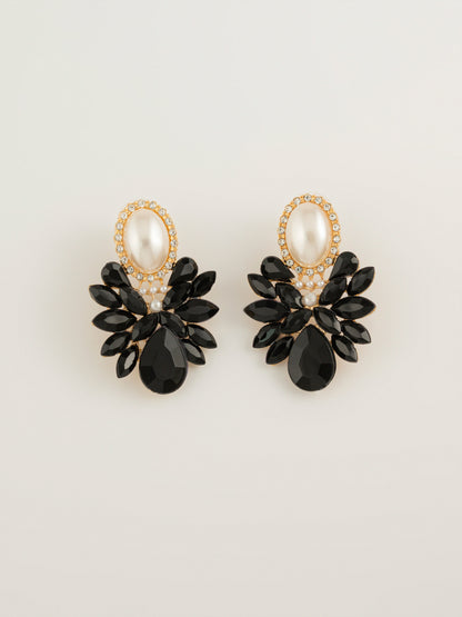 Pearl Crystal Earrings