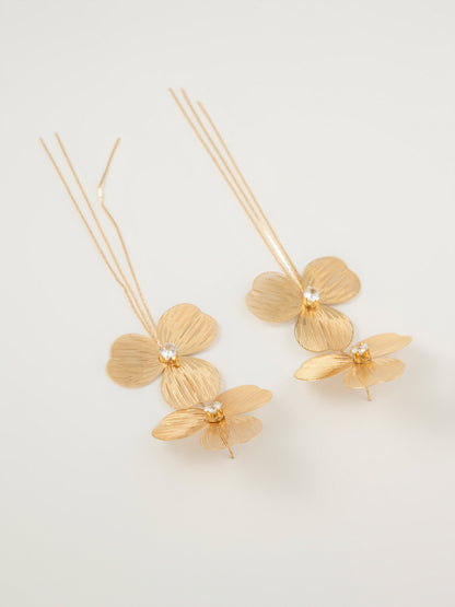 Floral Tassel Earrings