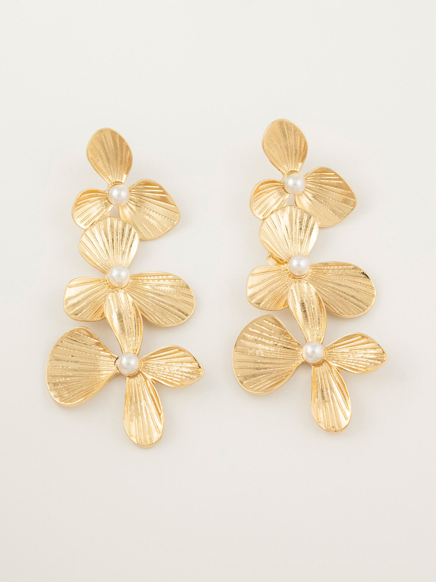 Floral Drop Earrings