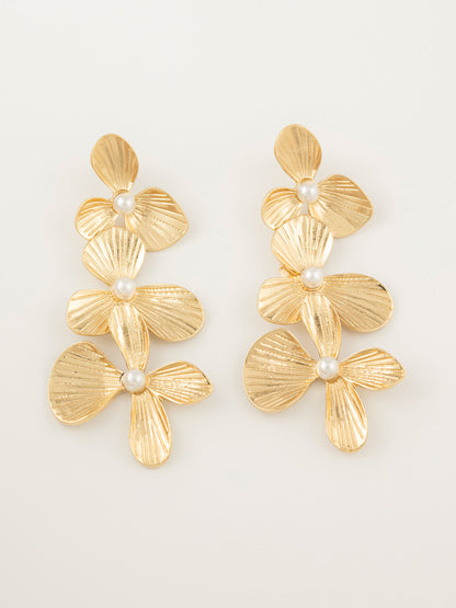 Floral Drop Earrings