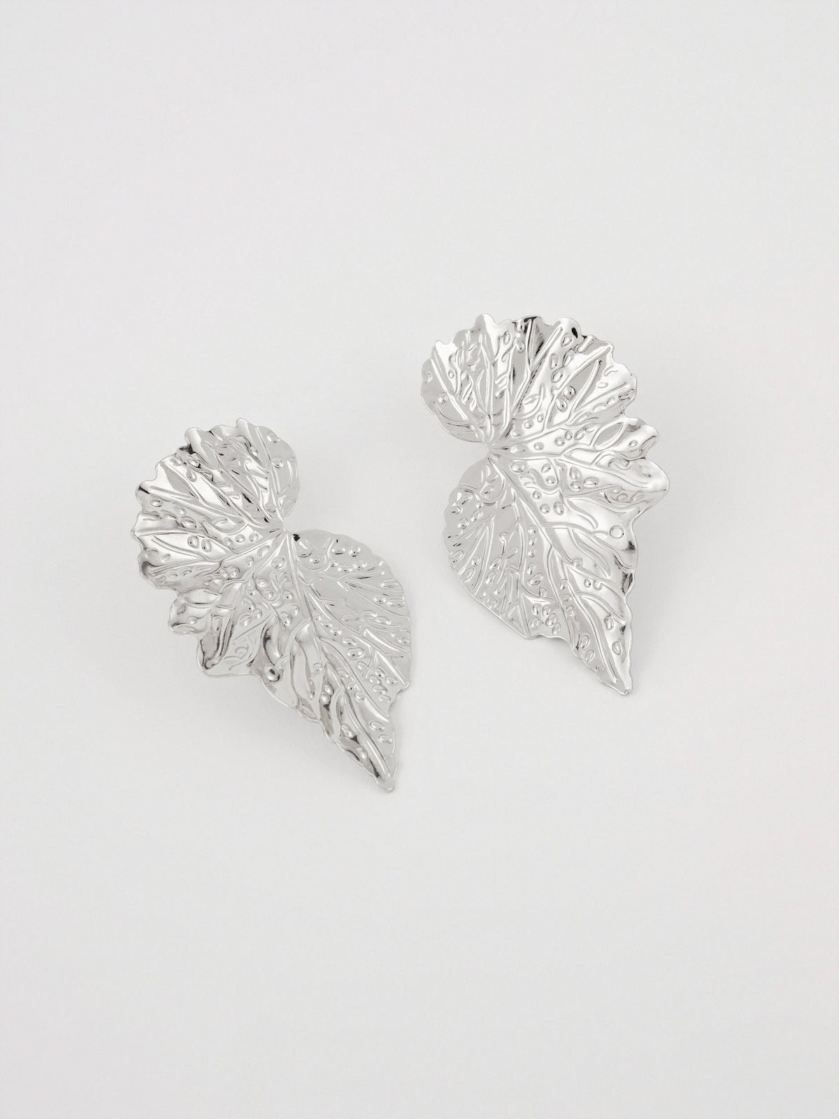Leaf Textured Earrings